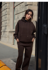 Ensemble jogging oversize en coton