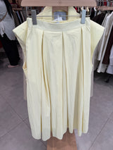Jupe jaune beurre
