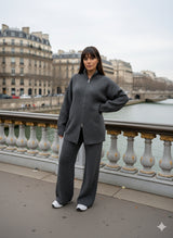 Ensemble oversize en laine