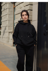Ensemble jogging oversize en coton