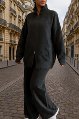 Ensemble oversize en laine