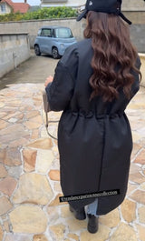 Bomber long réversible