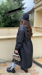 Bomber long réversible