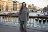 Ensemble en maille oversize