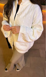 Gilet loose à bouton