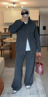 Ensemble oversize en laine