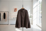 Gilet oversize torsadé zippé