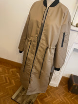 Bomber long réversible